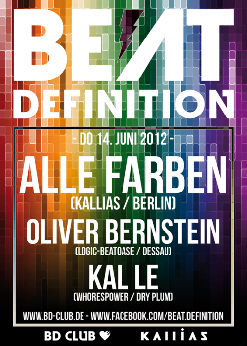 Beat Definition pres. Alle Farben (Kallias / Berlin) [14.06.12]