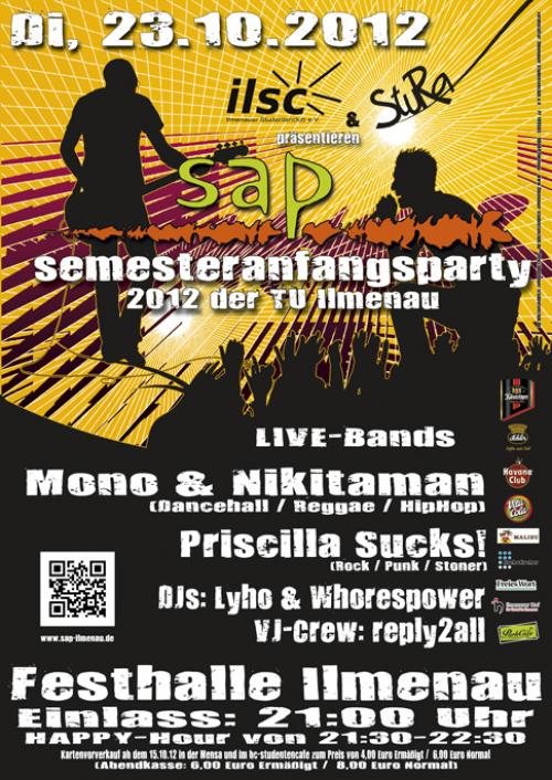 SAP - SemesterAnfangsParty 2012 [23.10.12]