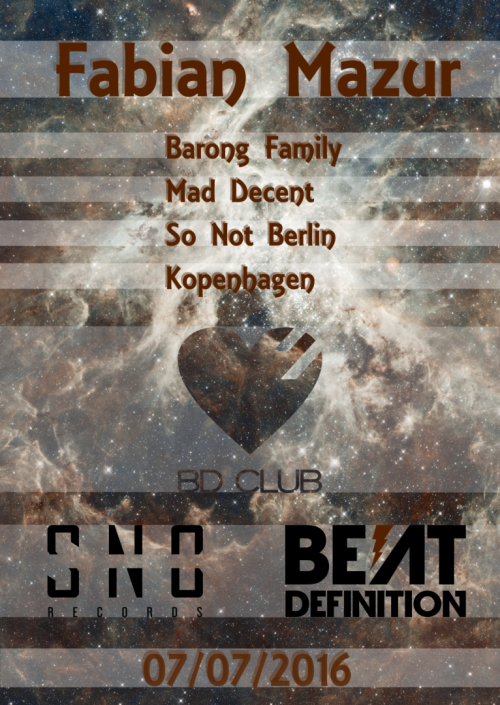 Flyer Beat Definition pres. Fabian Mazur