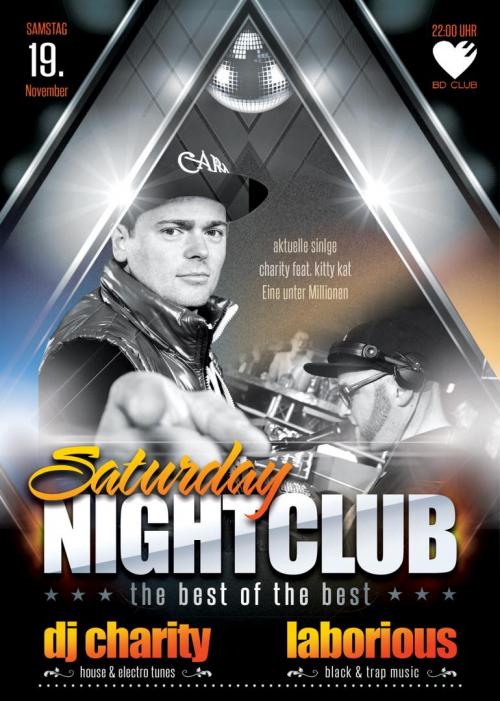 Flyer Saturday NIGHTCLUB