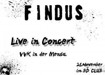 Live-Konzert von „Findus“ [21.11.13]