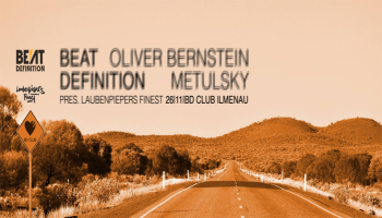 Flyer Beat Definition pres. BERNSTEIN & METULSKY