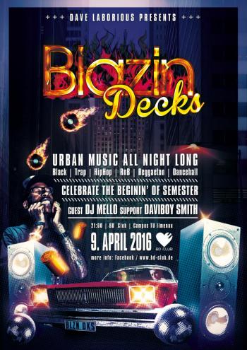 Flyer Blazin Decks