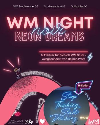 WM Night Noir 13.11.25