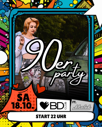 90er Party 18.10.25
